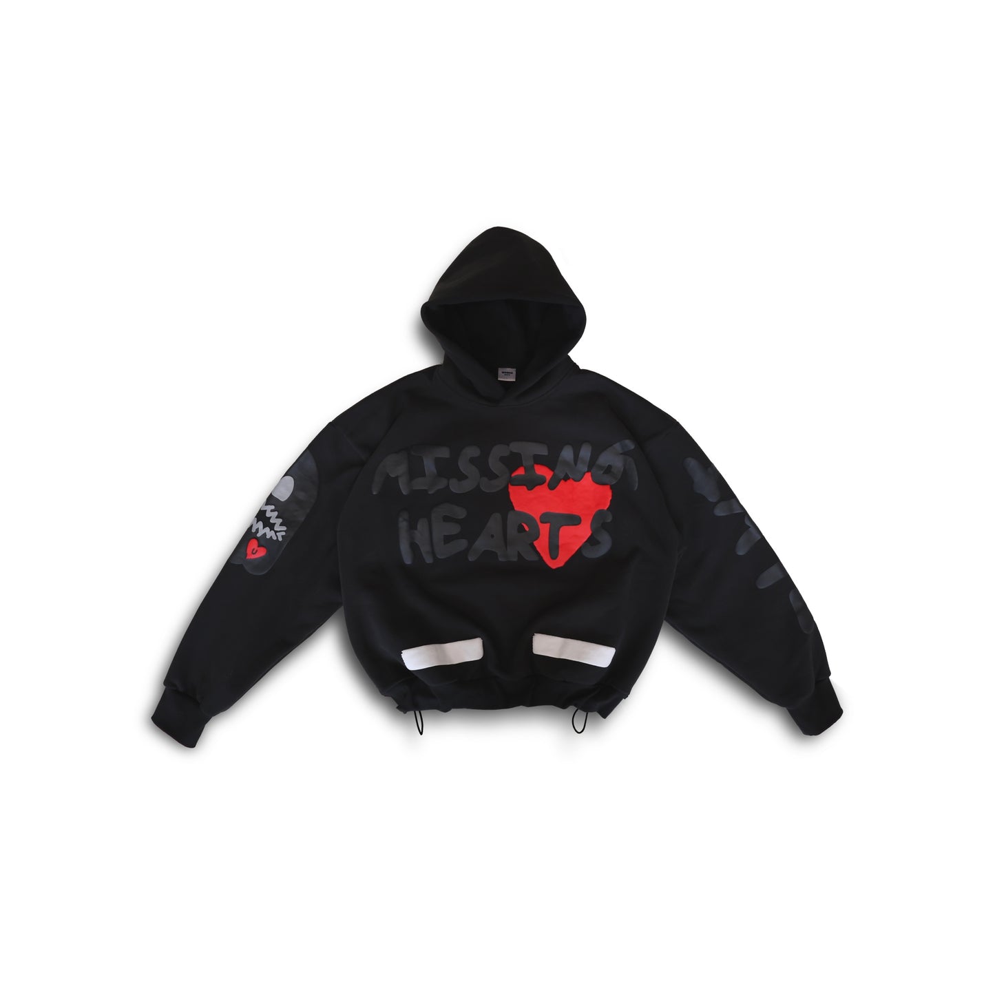 Missing Hearts V1 Soot Hoodie